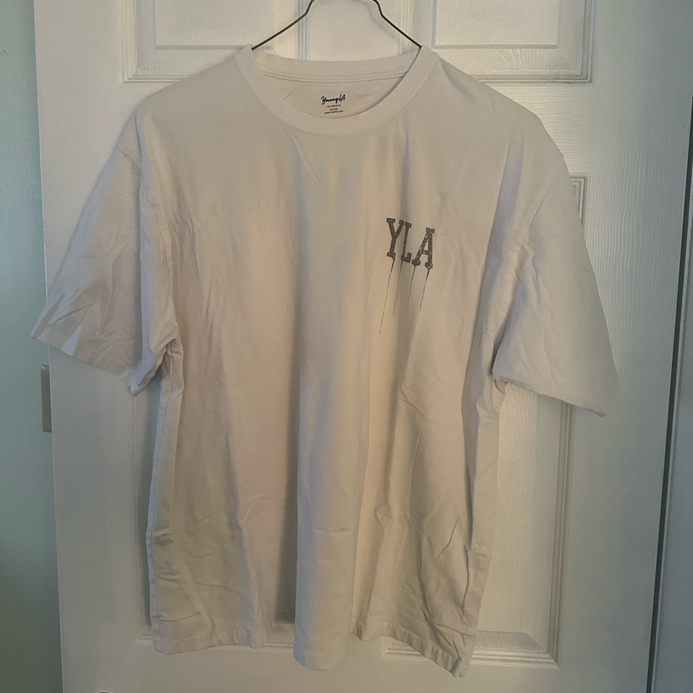 Young La for her drip oversized tee